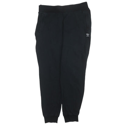 Womens UK Size L adidas Regular Fit Jogger Black Trousers