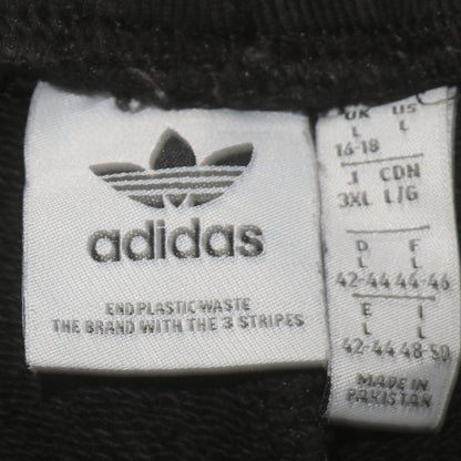 Womens UK Size L adidas Regular Fit Jogger Black Trousers