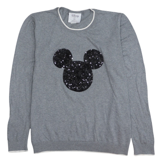 Womens UK Size XL Disney Grey Pullover Jumper