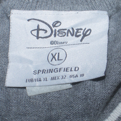 Womens UK Size XL Disney Grey Pullover Jumper