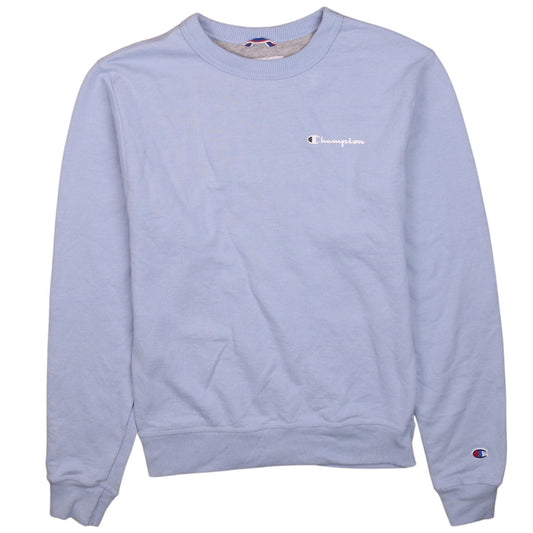 Mens UK Size XS Champion Blue Pullover Sweatshirt