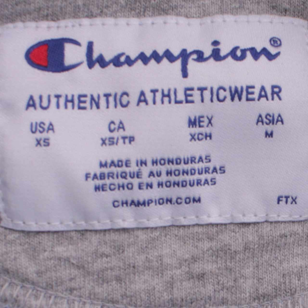 Mens UK Size XS Champion Blue Pullover Sweatshirt