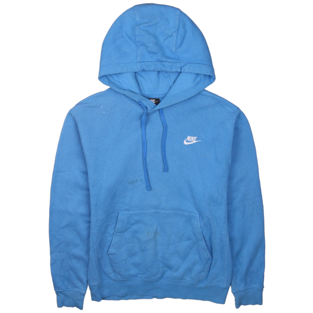Mens UK Size S Nike Blue Pullover Hoodie