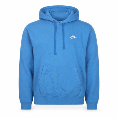 Mens UK Size S Nike Blue Pullover Hoodie