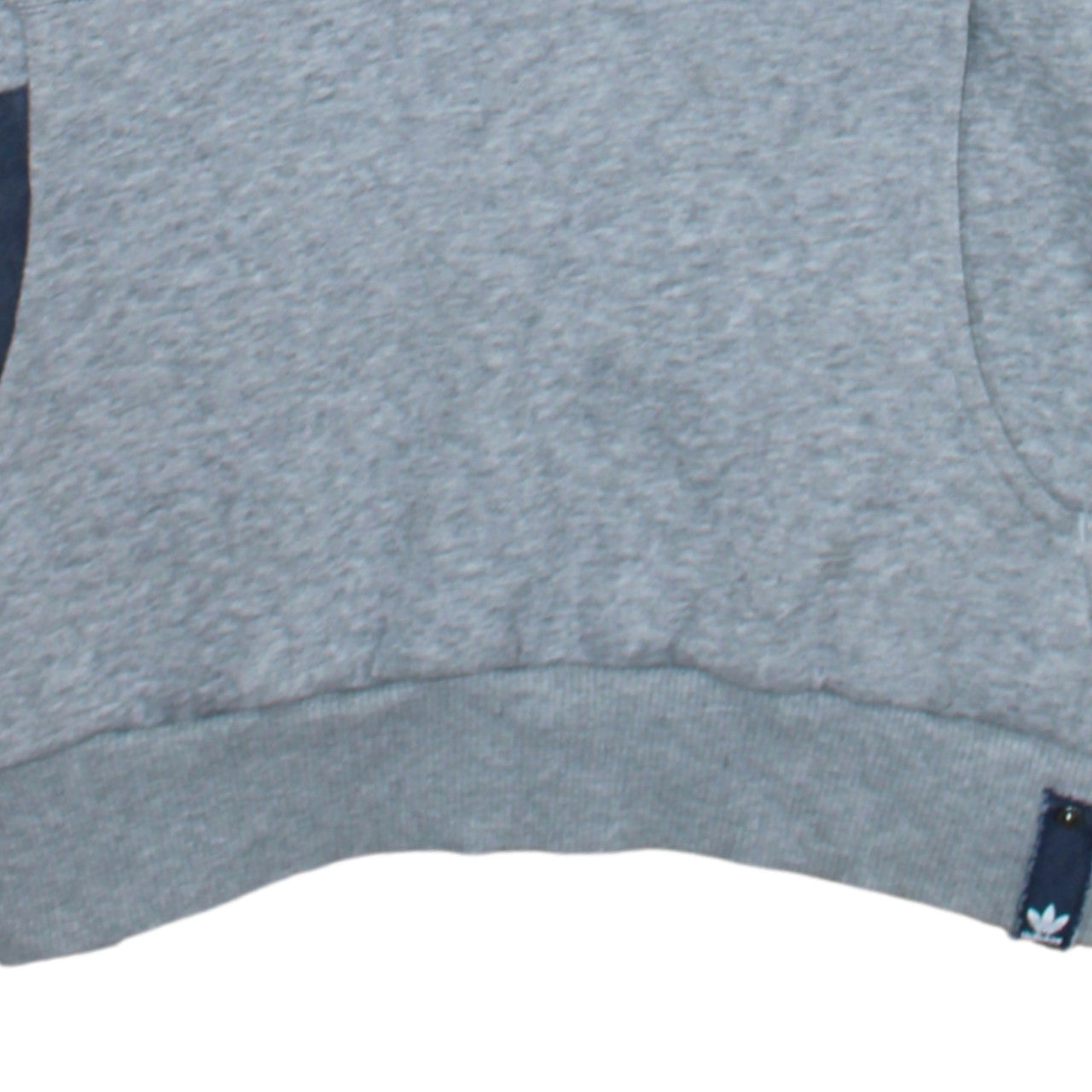Mens UK Size M adidas Grey Henley Hoodie