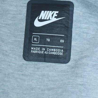 Mens UK Size XL Nike Grey Full Zip Hoodie
