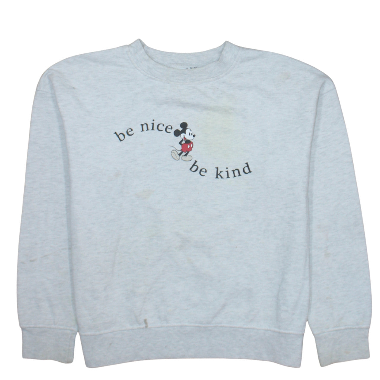 Womens UK Size XS Disney Grey Pullover Sweatshirt