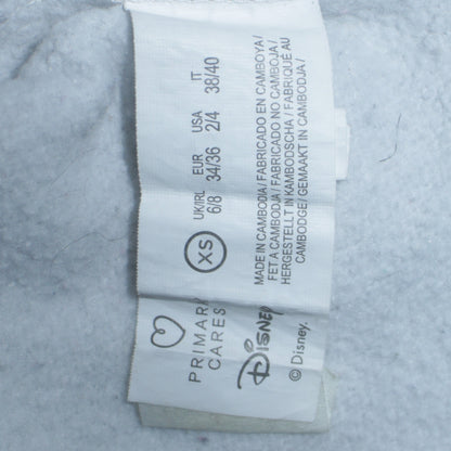 Womens UK Size XS Disney Grey Pullover Sweatshirt