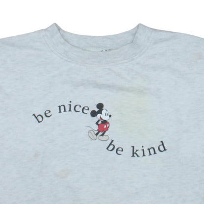 Womens UK Size XS Disney Grey Pullover Sweatshirt