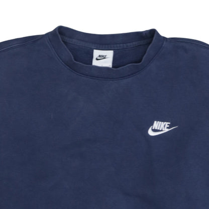 Mens UK Size S Nike Blue Pullover Sweatshirt