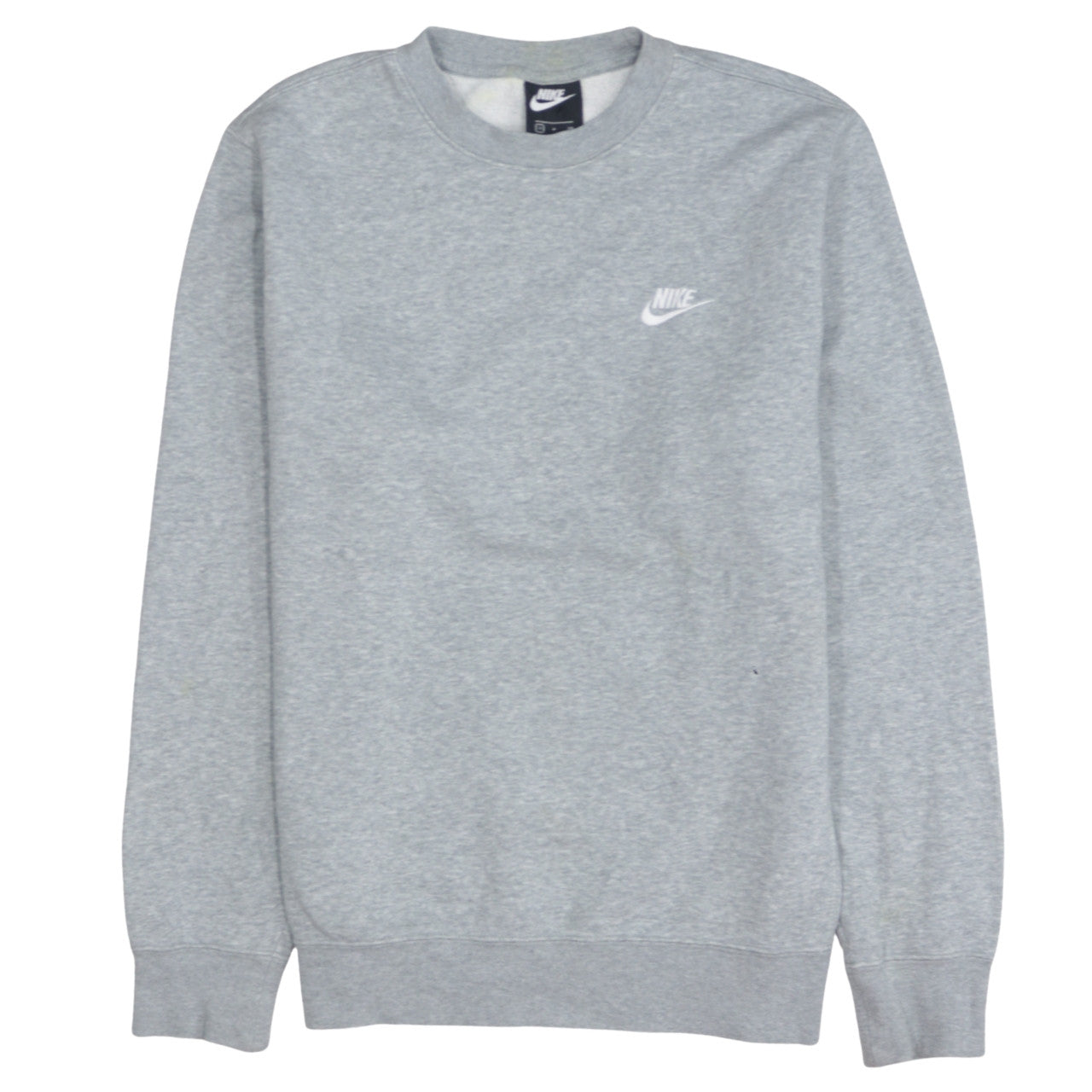 Mens UK Size S Nike Grey Pullover Sweatshirt