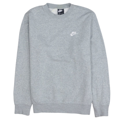 Mens UK Size S Nike Grey Pullover Sweatshirt