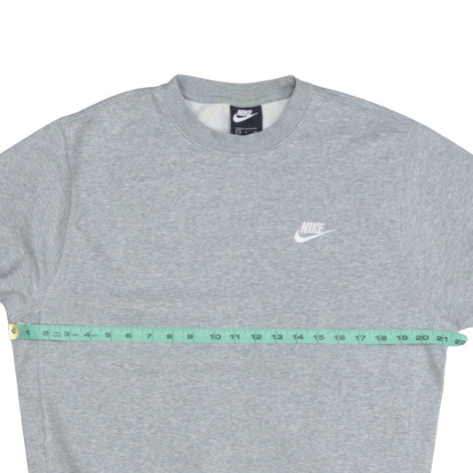 Mens UK Size S Nike Grey Pullover Sweatshirt