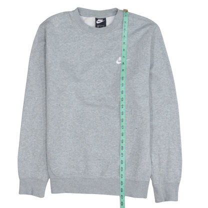 Mens UK Size S Nike Grey Pullover Sweatshirt