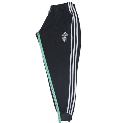 Adidas Mens Black Jogger Trousers Medium Fleece Casual Sports