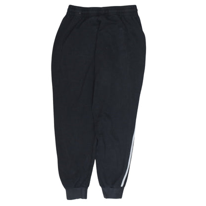 Adidas Mens Black Jogger Trousers Medium Fleece Casual Sports