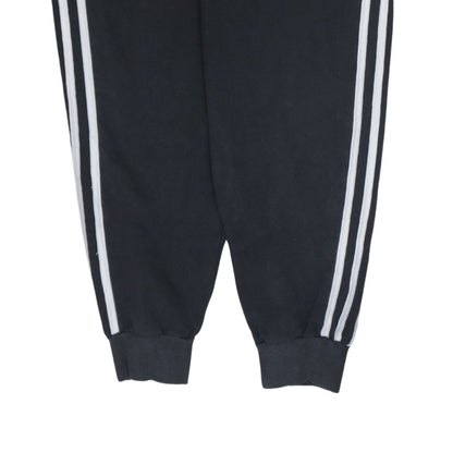Adidas Mens Black Jogger Trousers Medium Fleece Casual Sports