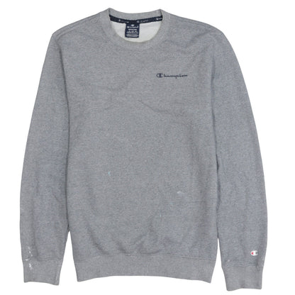 Mens UK Size M Champion Grey Pullover Sweatshirt