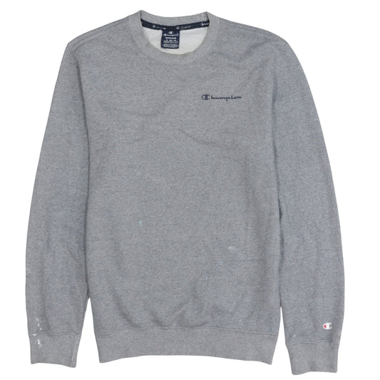 Mens UK Size M Champion Grey Pullover Sweatshirt