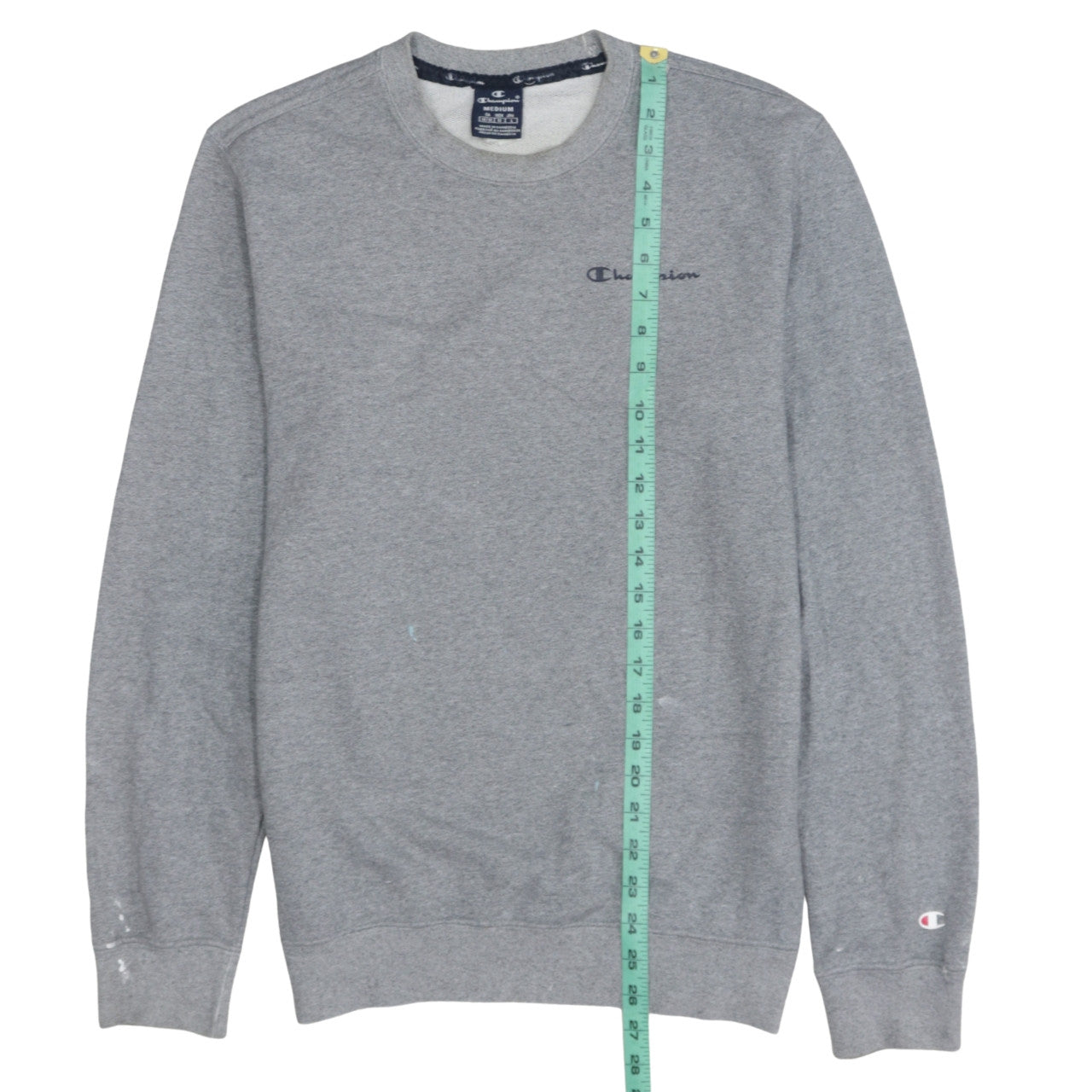 Mens UK Size M Champion Grey Pullover Sweatshirt