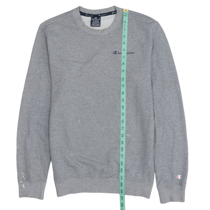 Mens UK Size M Champion Grey Pullover Sweatshirt