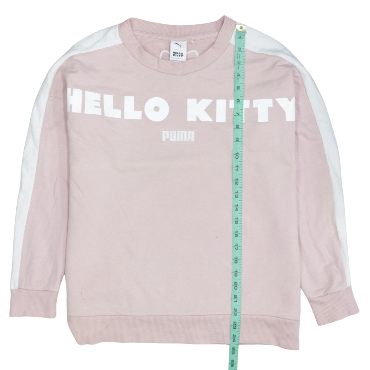 Womens UK Size M PUMA Pink Pullover Sweatshirt