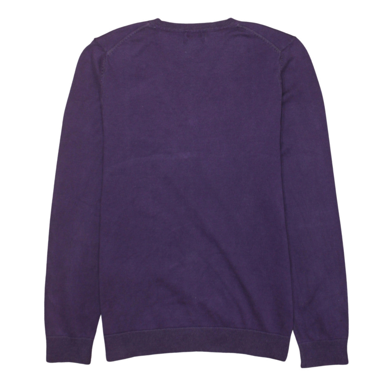 Mens UK Size M Tommy Hilfiger Purple Pullover Jumper