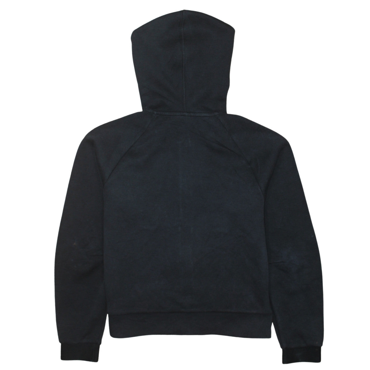 Womens UK Size S adidas Black Full Zip Hoodie