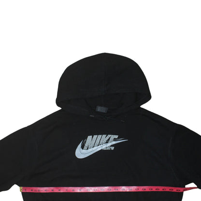 Womens UK Size XS Nike Black Pullover Hoodie