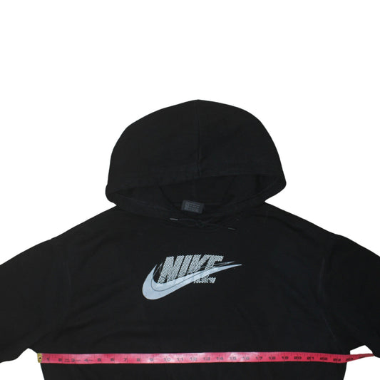 Womens UK Size XS Nike Black Pullover Hoodie