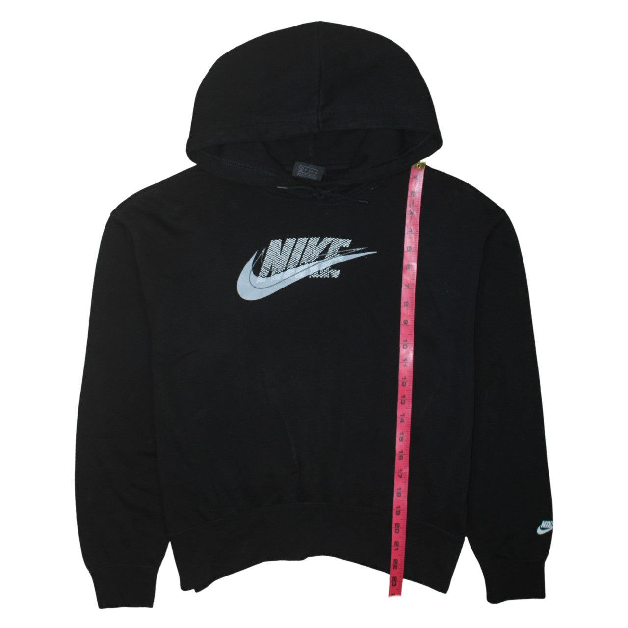 Womens UK Size XS Nike Black Pullover Hoodie
