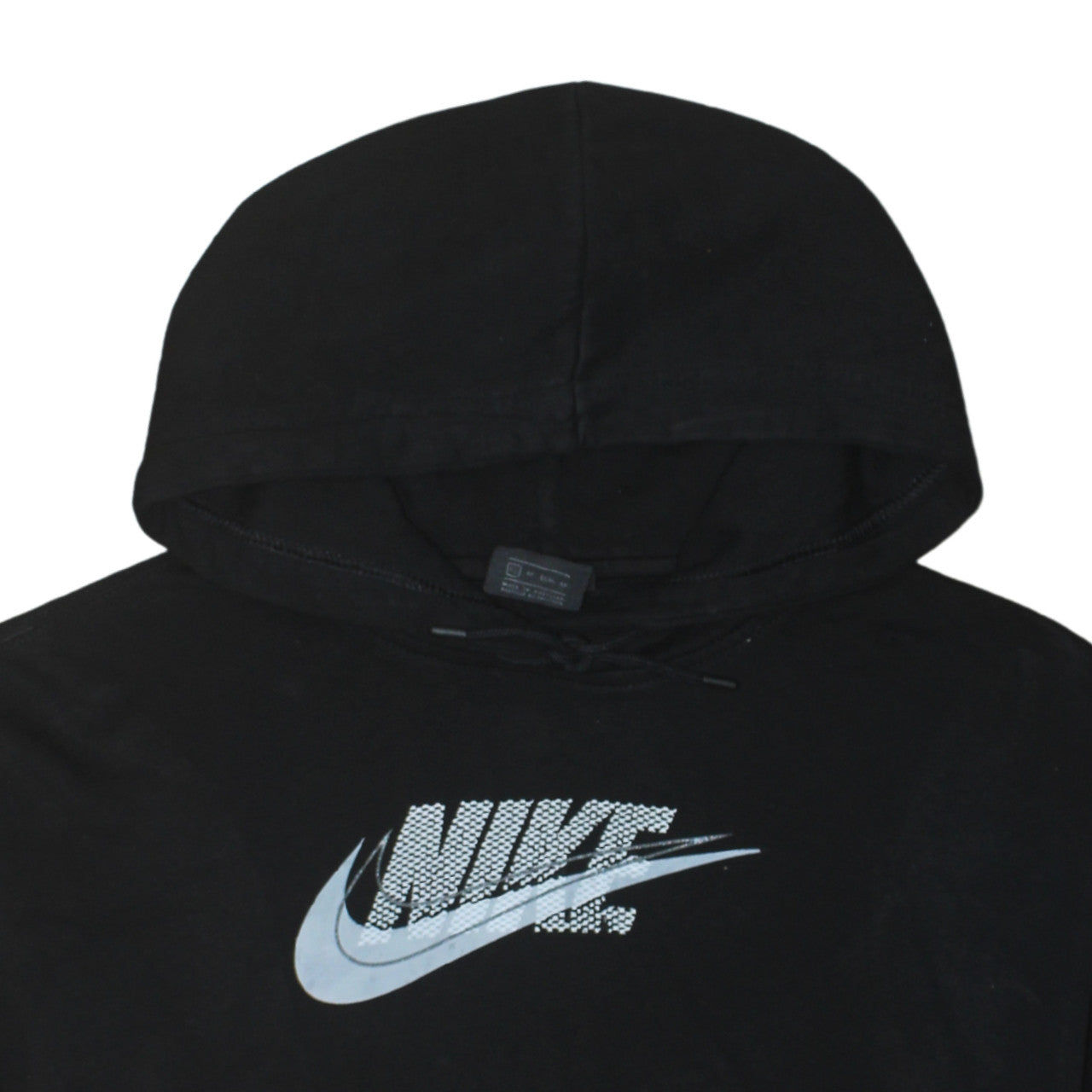 Womens UK Size XS Nike Black Pullover Hoodie