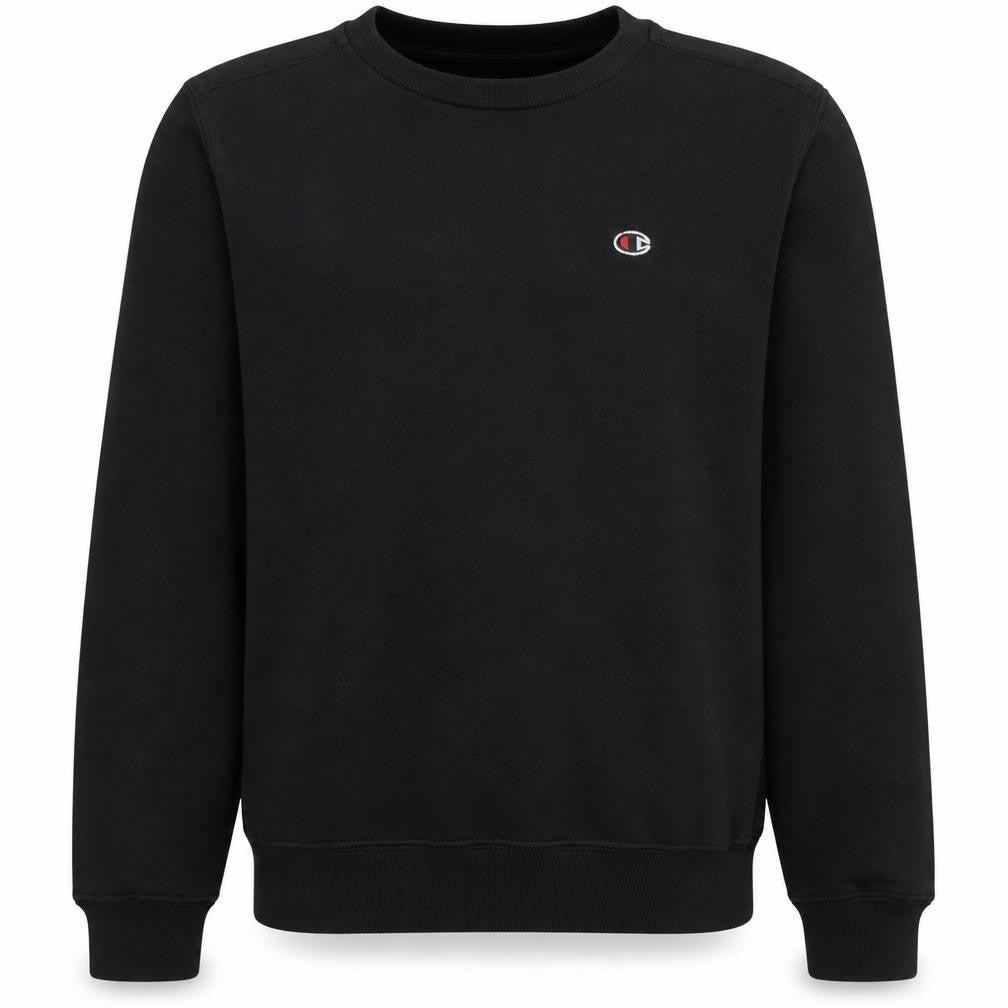 Mens UK Size S Champion Black Pullover Sweatshirt