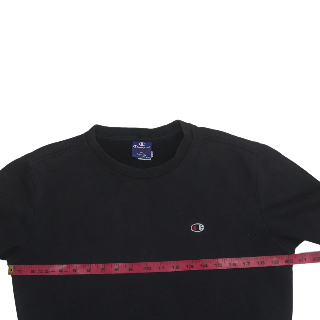 Mens UK Size S Champion Black Pullover Sweatshirt