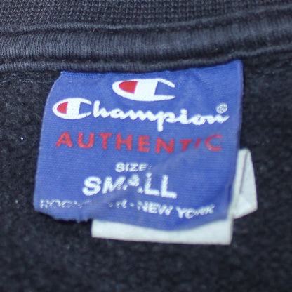 Mens UK Size S Champion Black Pullover Sweatshirt