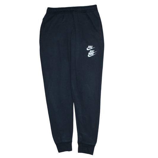 Mens UK Size S Nike Regular Fit Jogger Black Trousers