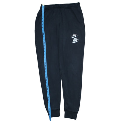 Mens UK Size S Nike Regular Fit Jogger Black Trousers