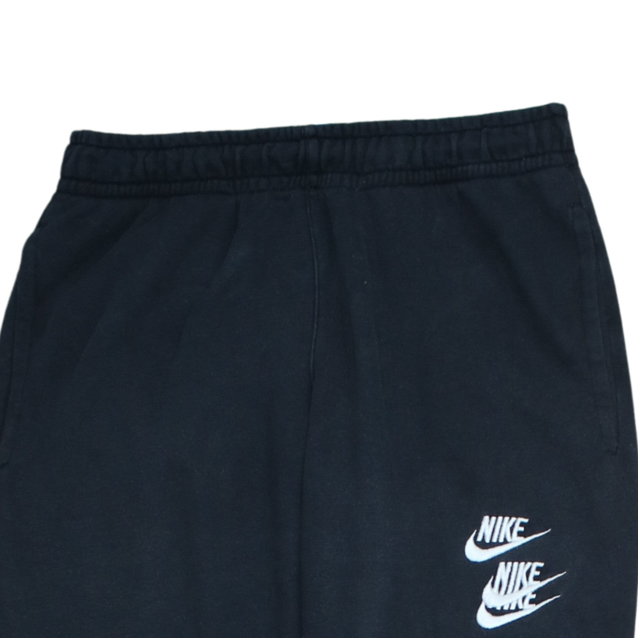 Mens UK Size S Nike Regular Fit Jogger Black Trousers