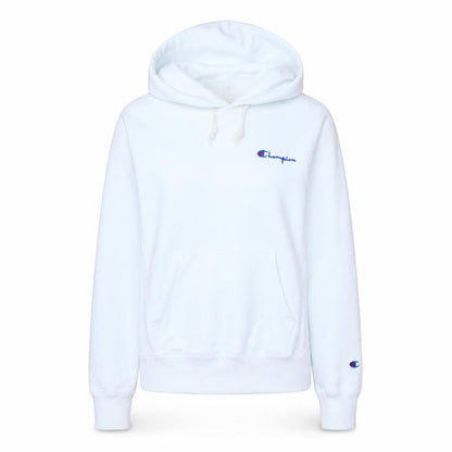 Womens UK Size S Champion White Pullover Hoodie