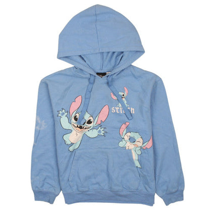 Girls UK Size 7-9 Years Disney Blue Pullover Hoodie