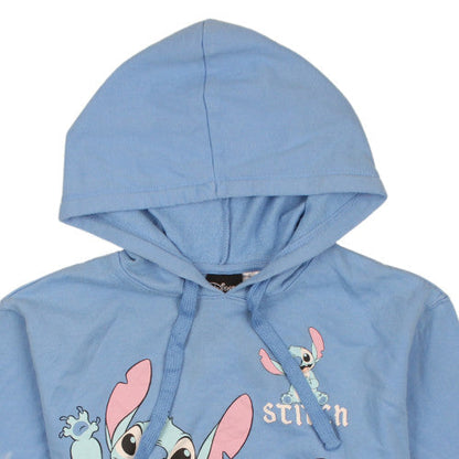Girls UK Size 7-9 Years Disney Blue Pullover Hoodie