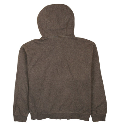 Mens UK Size L Nike Grey Full Zip Hoodie