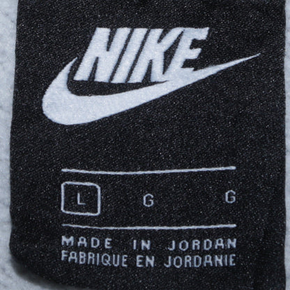 Mens UK Size L Nike Grey Full Zip Hoodie