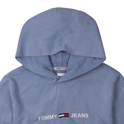 Mens UK Size XL Tommy Jeans Blue Pullover Hoodie