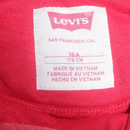 Boys UK Size 16 Years Levi's Red Pullover Hoodie