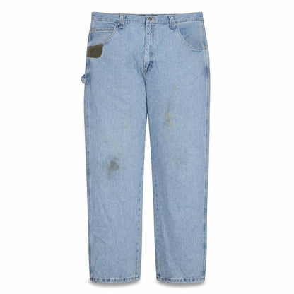 Wrangler RIGGS Workwear Men's Blue Denim Jeans 40x32 Relaxed Fit