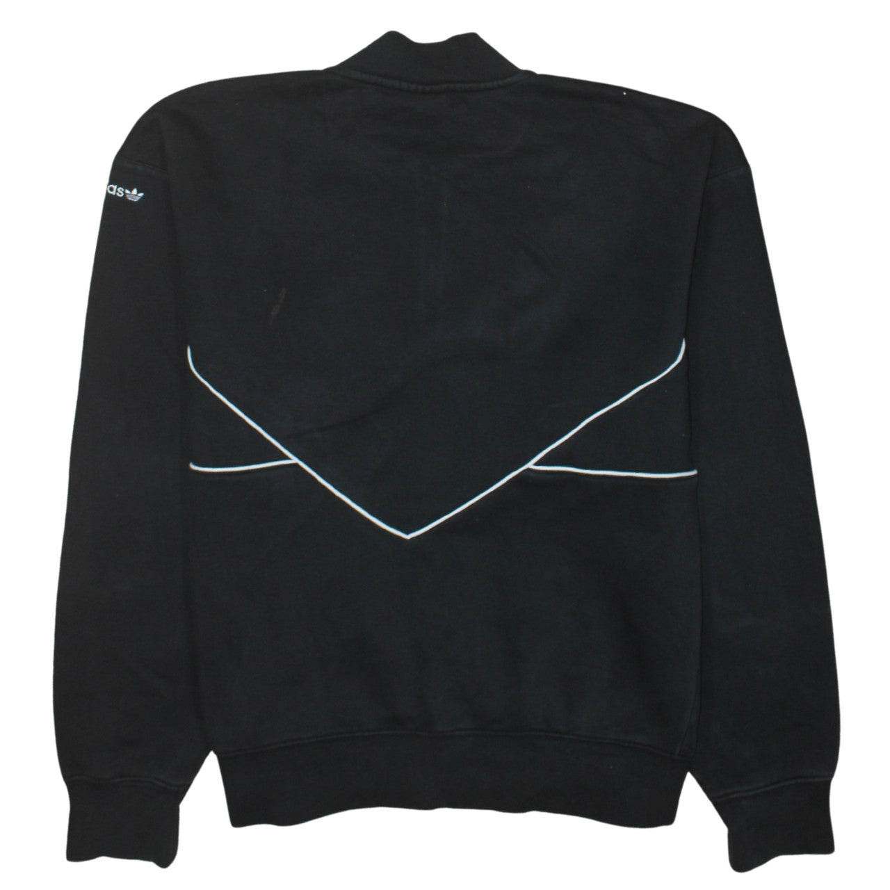 Womens UK Size S adidas Black Pullover Sweatshirt