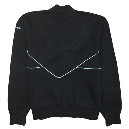 Womens UK Size S adidas Black Pullover Sweatshirt