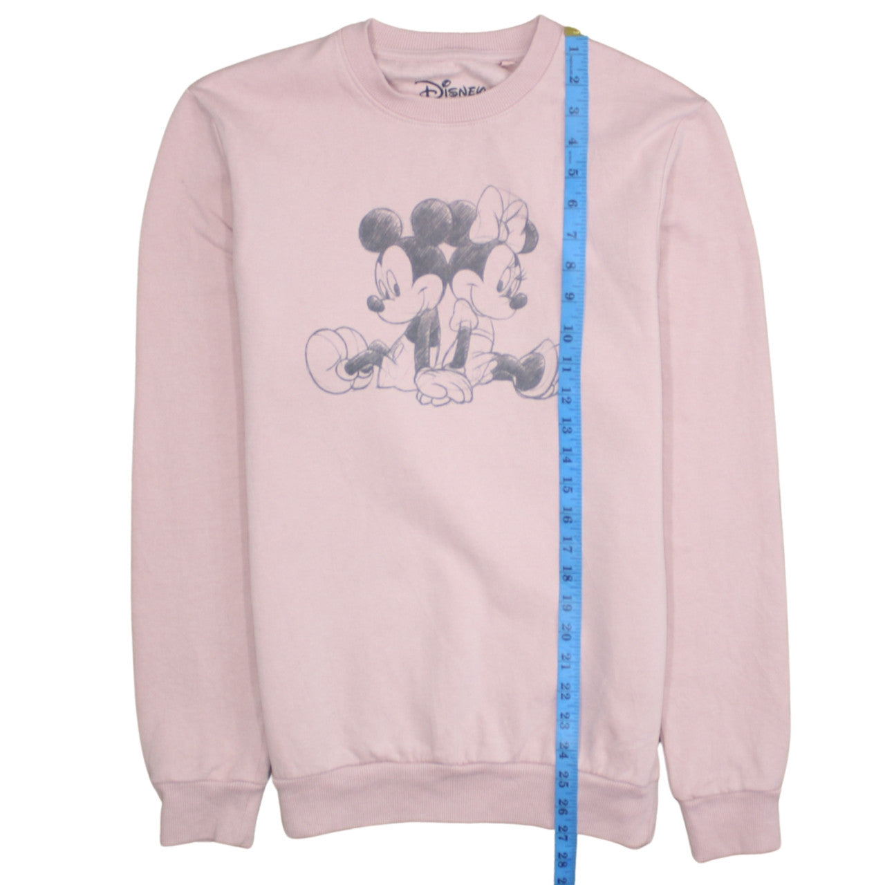 Womens UK Size M Disney Pink Pullover Sweatshirt