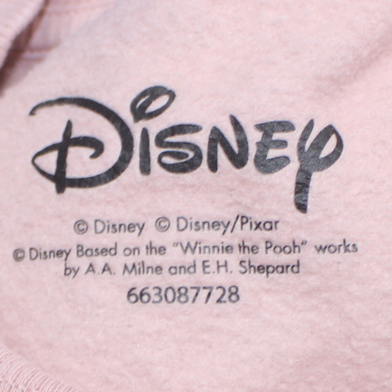Womens UK Size M Disney Pink Pullover Sweatshirt